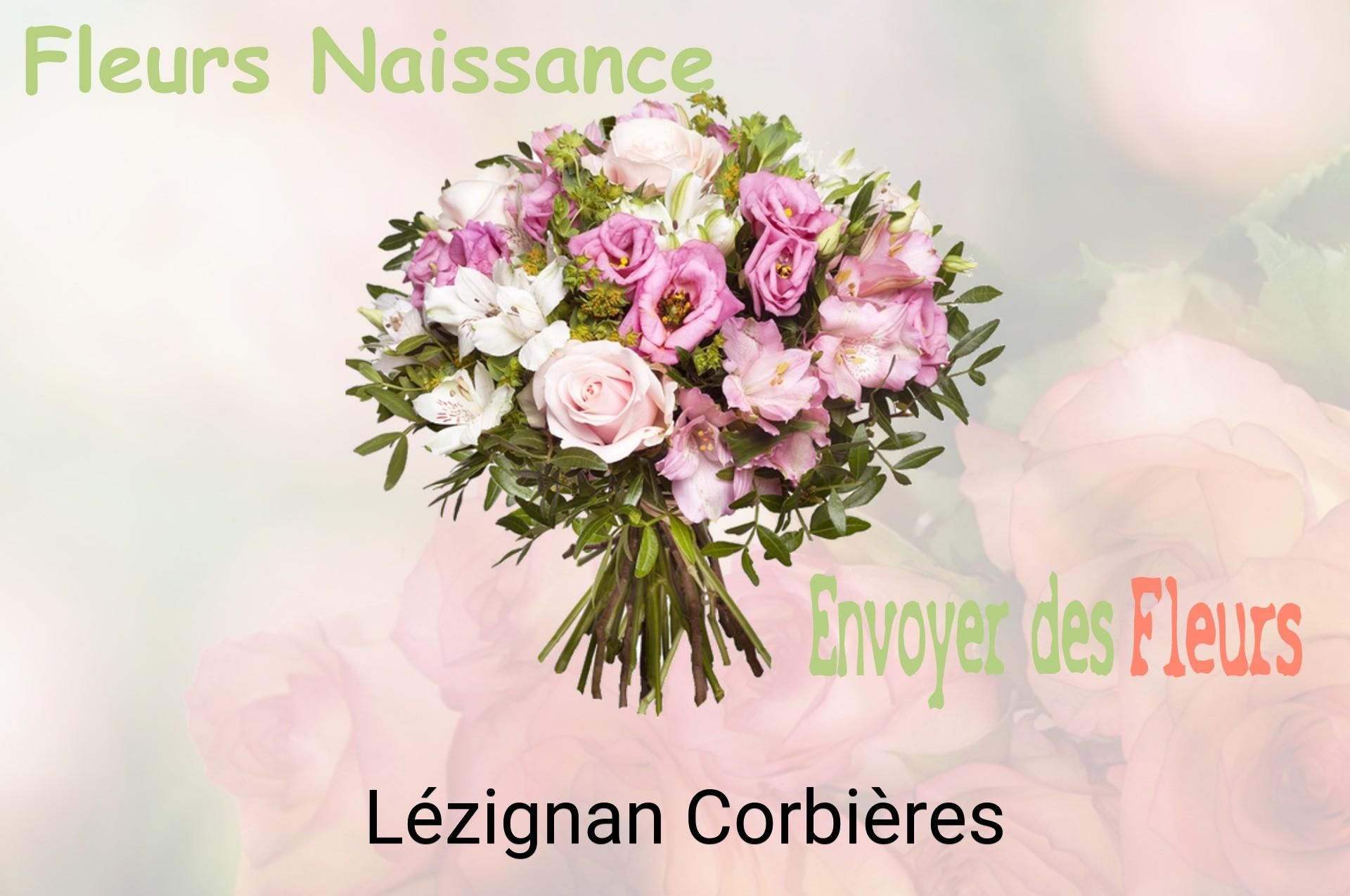 Bouquet de fleurs de naissance livré à Lézignan-Corbières